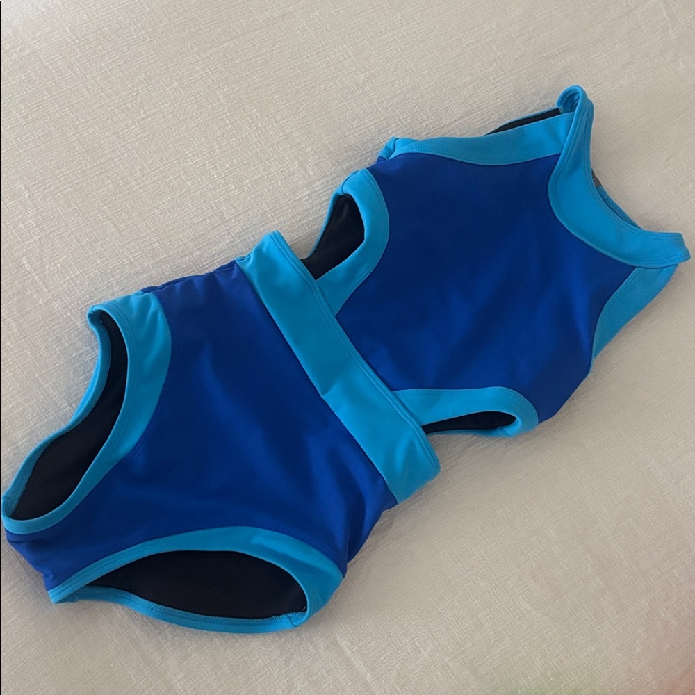 Blue and Teal Joe Jacks Leotard